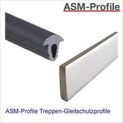 Gleitschutzprofile PVC