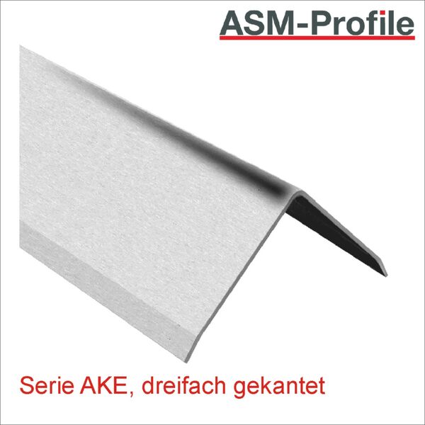 Eckschutzprofile dreifach gekantet